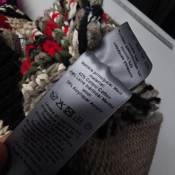 Zadig & Voltaire Zelly Tiger Knit Cardigan Sweater - Picture 9 of 11